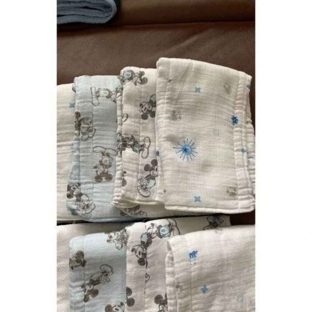 Swaddle design mickey‎ burper sets